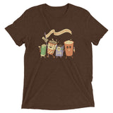 Let's All Go Watch Scary Movies Men's Tri-Blend Tee