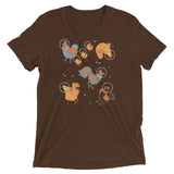 Chickens In Space Men's Tri-Blend Tee