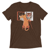 Cat Self Portrait Men's Tri-Blend Tee