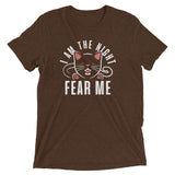 I Am The Night Fear Me Men's Tri-Blend Tee