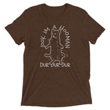 Look I'm A Hooman Men's Tri-Blend Tee