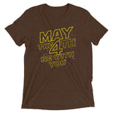 May The 4th Be With You Men's Tri-Blend Tee