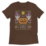 Ugly Halloween Sweater Men's Tri-Blend Tee