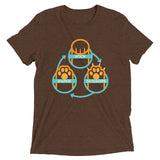 Rock Paper Scissors Paws Men's Tri-Blend Tee