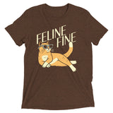 Feline Fine Men's Tri-Blend Tee
