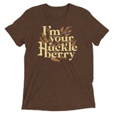 I'm Your Huckleberry Men's Tri-Blend Tee