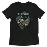 Things Are About To Get Dicey Men's Tri-Blend Tee