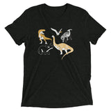 Dino Prints Men's Tri-Blend Tee