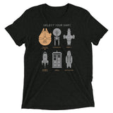 Select Your Ship Men's Tri-Blend Tee