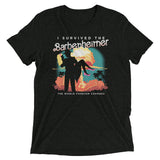 I Survived The Barbenheimer Men's Tri-Blend Tee