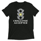 Challenge Accepted Stoplight Men's Tri-Blend Tee