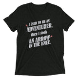 I Used To Be An Adventurer Men's Tri-Blend Tee
