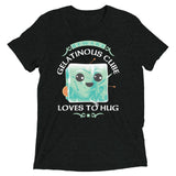 Gelatinous Cube Loves To Hug Men's Tri-Blend Tee