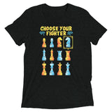 Choose Your Fighter Men's Tri-Blend Tee