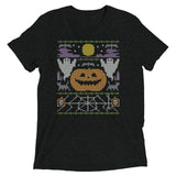 Ugly Halloween Sweater Men's Tri-Blend Tee