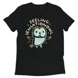Feeling Sensationowl Men's Tri-Blend Tee