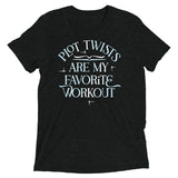 Plot Twists Are My Favorite Workout Men's Tri-Blend Tee