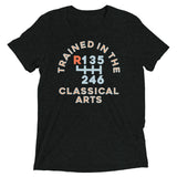 Trained In The Classical Arts Men's Tri-Blend Tee