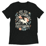 Are You Overthinking What I'm Overthinking? Men's Tri-Blend Tee