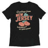 Greetings From New Jersey Men's Tri-Blend Tee