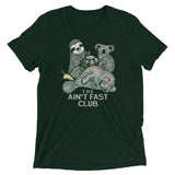 The Ain't Fast Club Men's Tri-Blend Tee