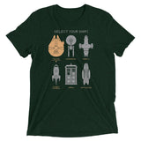 Select Your Ship Men's Tri-Blend Tee