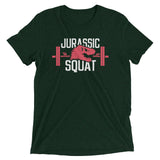 Jurassic Squat Men's Tri-Blend Tee