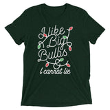I Like Big Bulbs & I Cannot Lie Men's Tri-Blend Tee