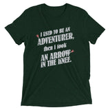 I Used To Be An Adventurer Men's Tri-Blend Tee