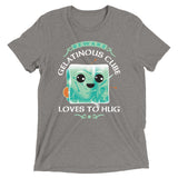 Gelatinous Cube Loves To Hug Men's Tri-Blend Tee