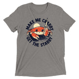 Make Me Crabby Get The Stabby Men's Tri-Blend Tee