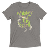 Whiskey Is The Spirit Men's Tri-Blend Tee