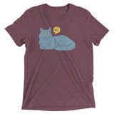 No Cat Men's Tri-Blend Tee