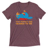 This Parrot Has Ceased To Be Men's Tri-Blend Tee