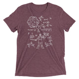 The Science Of A RPG Men's Tri-Blend Tee