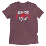 Jurassic Squat Men's Tri-Blend Tee