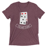 I'd Hit That Men's Tri-Blend Tee