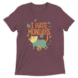 I Hate Mondays Men's Tri-Blend Tee