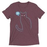 Mu Cat Men's Tri-Blend Tee
