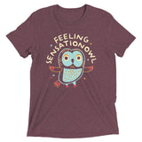 Feeling Sensationowl Men's Tri-Blend Tee
