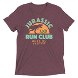 Jurassic Run Club Men's Tri-Blend Tee