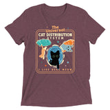 The Universal Cat Distribution System Men's Tri-Blend Tee