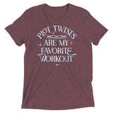 Plot Twists Are My Favorite Workout Men's Tri-Blend Tee