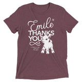Emile Thanks You Men's Tri-Blend Tee