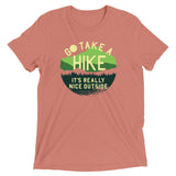 Go Take A Hike Men's Tri-Blend Tee
