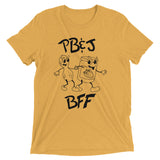 Peanut Butter And Jelly - BFF Men's Tri-Blend Tee