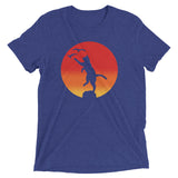 The Karate Cat Men's Tri-Blend Tee