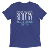 Biology Really Grows On You Men's Tri-Blend Tee