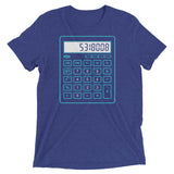 5318008 Calculator Men's Tri-Blend Tee