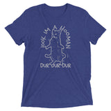 Look I'm A Hooman Men's Tri-Blend Tee